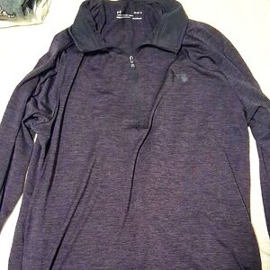 Under Armour Purple Quarter-Zip Pullover